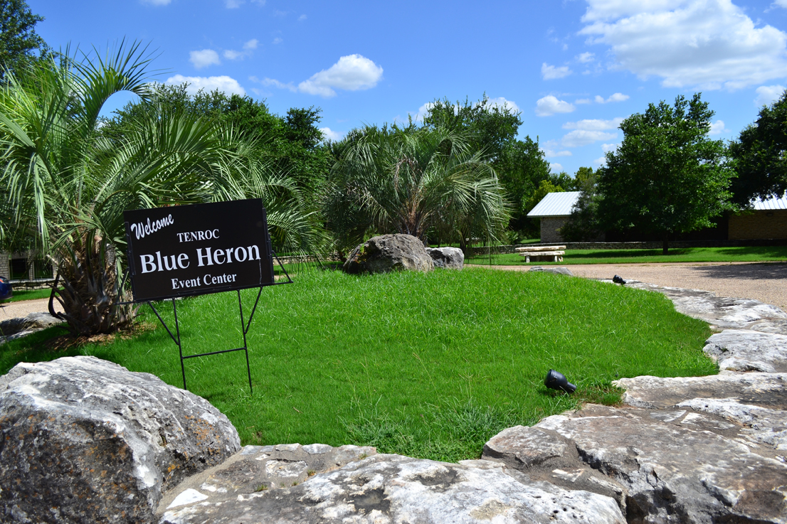 Blue Heron Entry Sign
